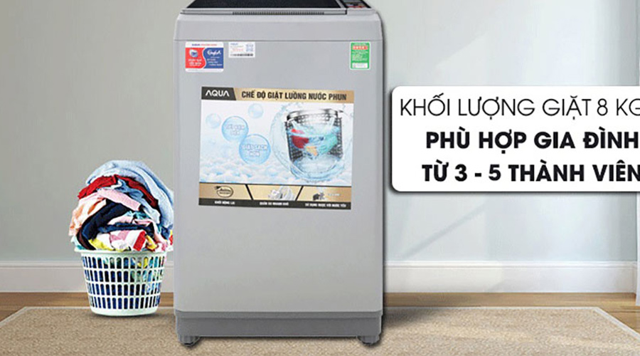 Máy giặt Aqua AQW-S80CT H2